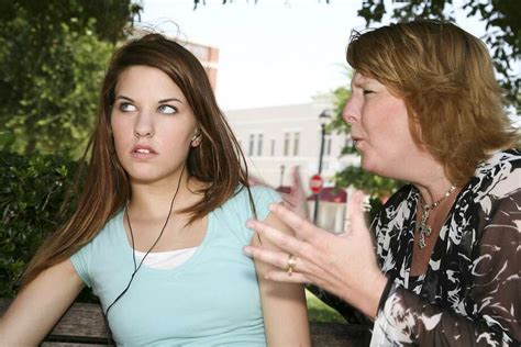 They have everything in common and get along great. . Lesbian mom seduces teen